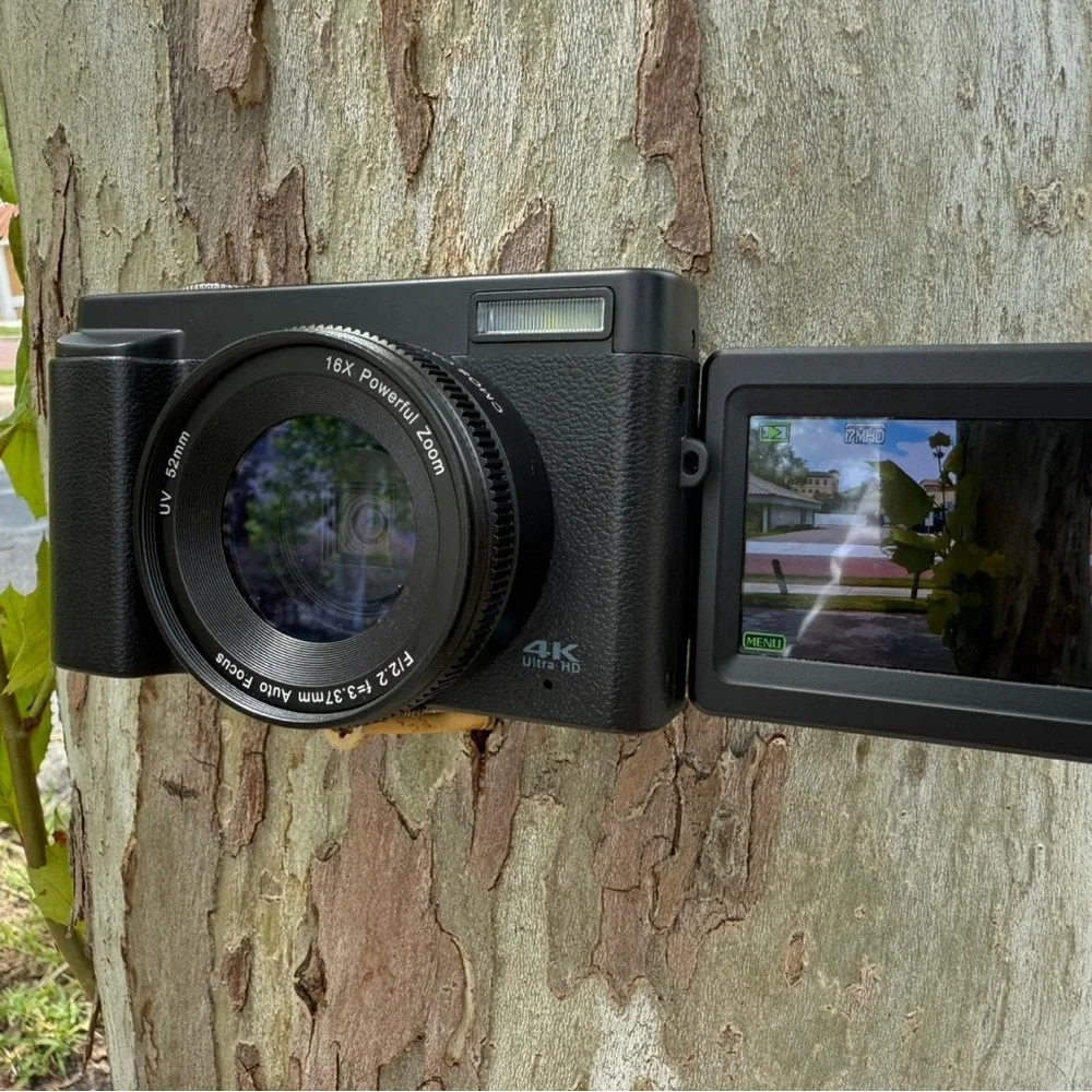 4K Ultra HD Digital Camera - Black